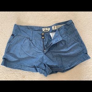 Indigo Rein Blue Jean Shorts